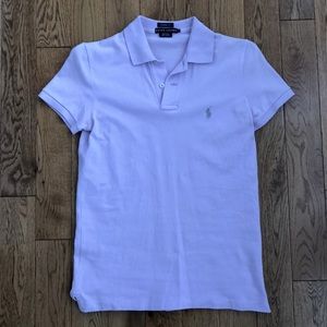 Classic fit light purple Polo